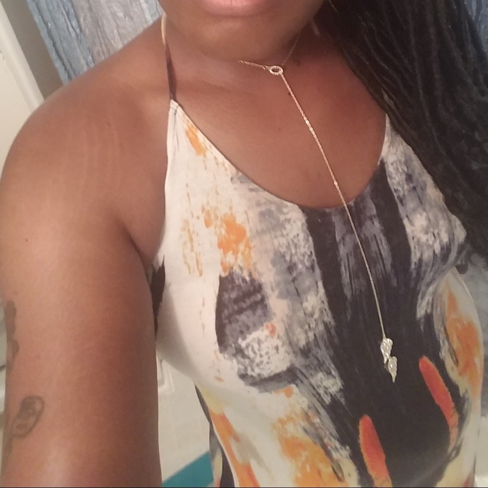 Multicolor Maxi Dress